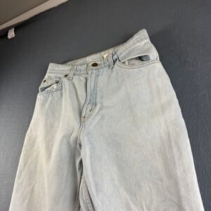 Vintage Levis 951 Jeans Women's 8 M Blue Orange Tab USA Relaxed Fit Tapered Leg